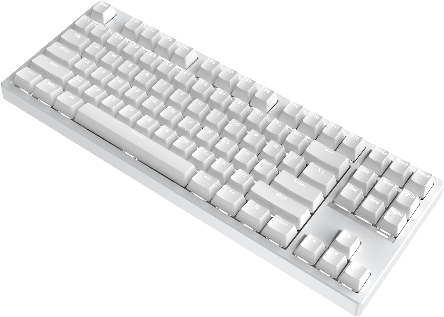IROK FE87 V2 wired TKL mechanical keyboard, white